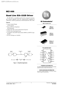MC1488DG中文资料