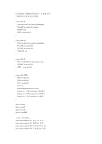数据库实验-第二章课后题-SPJ表-SQL数据查询