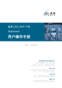LKS-EKP V6.0 产品使用手册_TeamRoom标准版1.0