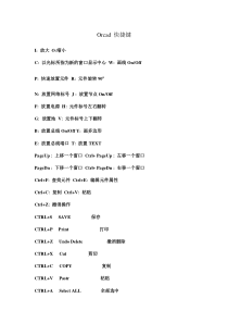 Orcad常用快捷键