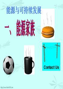 新课标 人教版九年级物理能源与可持续发展