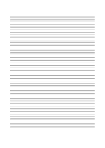 自制四线三格word模板