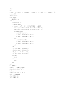 K-means聚类算法matlab程序代码