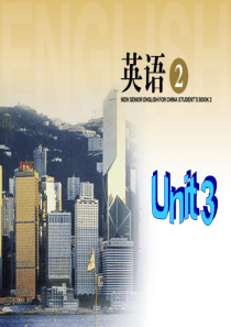 人教版英语必修二unit3Using-language