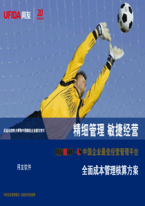 用友U8成本核算方案