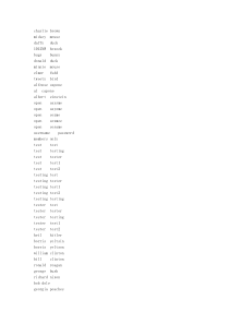 常用用户名+密码+用户名字典+密码字典