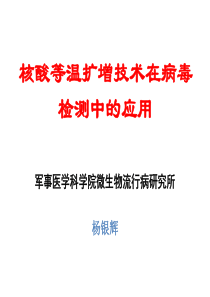 核酸等温扩增-杨银辉
