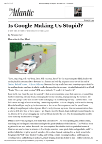 Is-Google-Making-Us-Stupid----Nicholas-Carr---The-