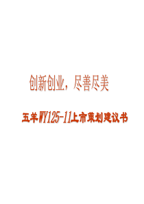 ××摩托上市策划案（PPT 41页）