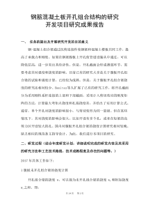 项目研发成果报告