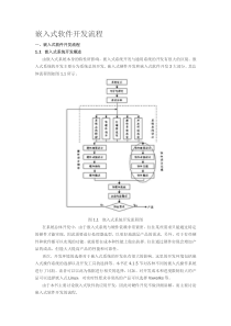 嵌入式软件开发流程
