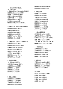 英语单词及语法108个顺口溜(可A4纸打印)