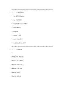 STM32F030读取温湿度传感器SHT20的C程序源码(经.