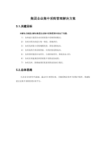 集团企业集中采购管理解决方案（DOC35页）