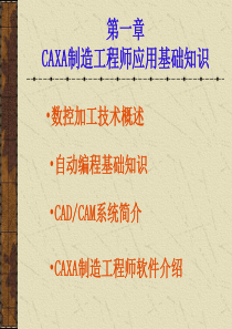 CAXA制造工程师应用基础知识-60页