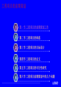 《工程项目管理》工程项目的前期策划