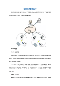 定位技术有哪几种