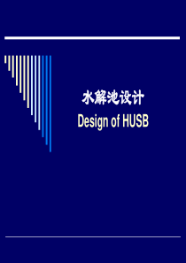 水解酸化池设计ppt