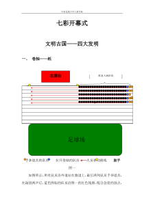 七彩开幕式策划书