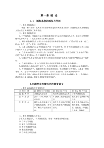 测控系统的地位与作用