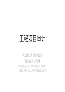 工程项目审计ppt课件