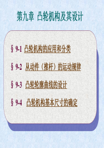 《机械设计手册》之09凸轮