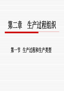 第2章-生产过程组织