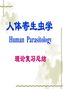 《人体寄生虫》PPT课件