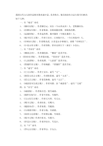 古代文人作品集命名趣谈