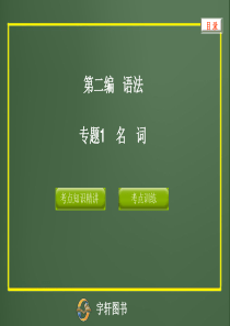 沪教版深圳市九年级下册英语中考复习名词-.课件--叶碧洁
