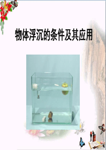 物体的浮沉条件及应用-浮力PPT优秀课件2