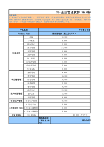T661产品报价工具v20