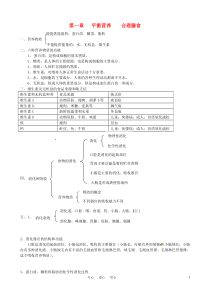 七年级生物下册知识点-冀教版