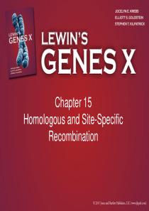 Gene-X-ppt(Gene10-基因十)--Chapter15