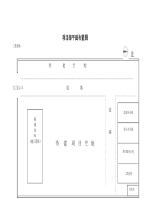 项目部平面布置图