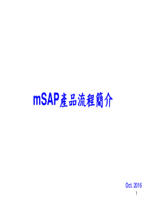mSAP产品流程简介-中文-V03