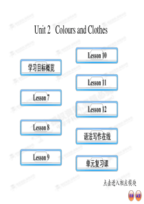 新冀教英语七年级Unit-2复习课件