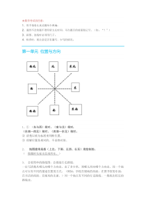 新版三年级下册数学知识点总结