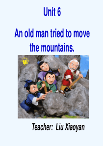 英语人教版八年级下册unit6.课件