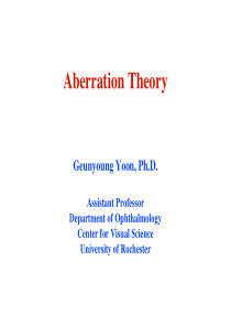 经典教材---几何光学像差理论---Aberration-Theory