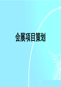 会展项目策划书写作