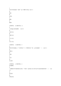 2019-超星学习-美的历程美学导论期末考试
