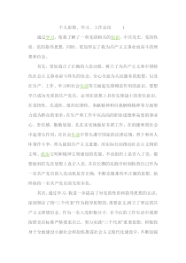 入党积极分子个人总结