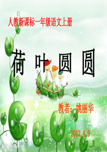 14荷叶圆圆第一课时课件-ppt