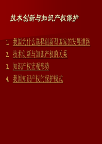 科技创新与知识产权保护讲座