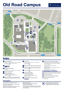 牛津大学校园路线图
