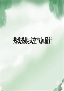 汽车热膜式空气流量计