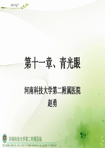 第八版青光眼