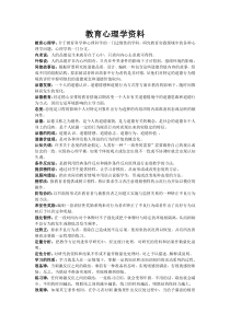 教育心理学