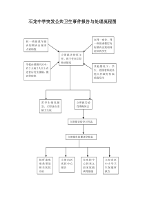 突发公共卫生事件报告与处理流程图